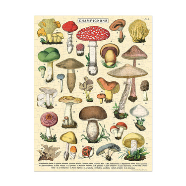 Mushrooms - 250 Piece Mini Jigsaw Puzzle