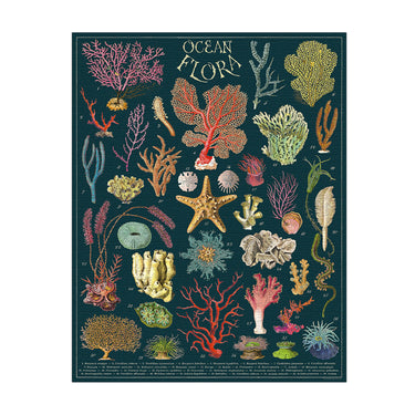 Ocean Flora - 1,000 Piece Vintage Jigsaw Puzzle
