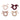 Velvet Bow Scrunchies - Multi