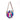 Paddington B Small Cross Body Sustainable Bag - Wide Stripe Multi (Nylon)