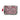 Quilted Make Up Bag - Pink & Green Damask Floral