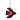 Small Hanging Dove - Folk Art Red