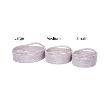 Rattan Storage Basket - Round
