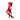 Women's Socks - This Meeting is Bullsh*t Red