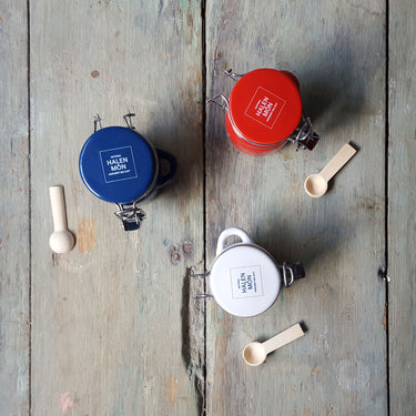 Chilli & Garlic Sea Salt - Red Mini Clamp Top Jar
