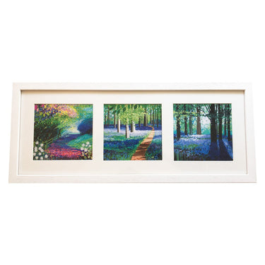 Triple Card Frame (Includes 3 Cards of your choice)