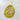 Ceramic Hanging Egg - Yellow Pasg Hapus