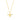 Bee Charm Necklace - Sparkle Wings - Gold Plated